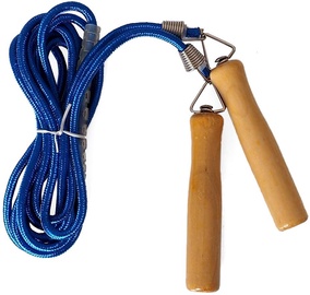 Скакалка Yakima Sport Skipping Rope, 3000 мм, синий/коричневый
