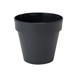 Form Plastic Flower Pot Ibiza Soft Mat Ø14cm 4110-051 Brown/Grey
