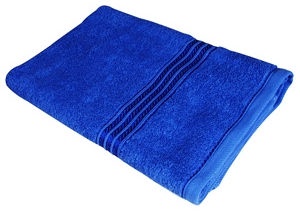 Verners Frotee Wick Pattern 70x140cm Blue