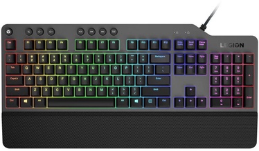 Клавиатура Lenovo Legion K500 RGB Red EN, черный