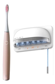 Электрическая зубная щетка Oclean Air 2 & Sanitizer S1, белый/розовый