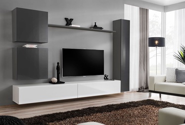 ASM Switch VIII Wall Unit Graphite/White