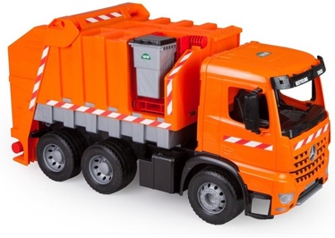 Mängu rasketehnika Lena Giga Trucks Garbage Truck 02168EC, oranž