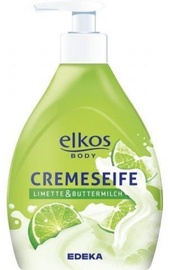Šķidrās ziepes Edeka Elka Body Laim & Milk Extract, 500 ml