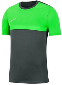 Футболка с короткими рукавами Nike, зеленый/серый, M
