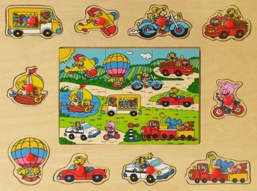 Brimarex Puzzle Vehicles 4256