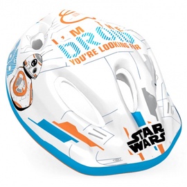 Шлемы велосипедиста Disney Star Wars, синий/белый/oранжевый, 52-56 см