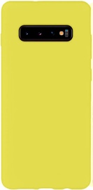 Evelatus Soft Back Case For Samsung Galaxy S10 Yellow