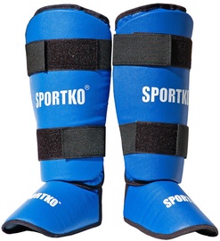 Защита голени и стопы SportKO 331, синий, L