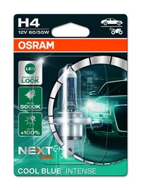 Auto spuldze Osram 64193CBN-01B, Halogēnā spuldze, caurspīdīga/zila, 12 V