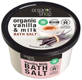 Organic Shop Bath Salt Vanilla Milk 250ml