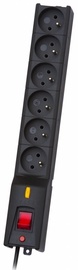 Lestar Surge Protector 6 Outlet Black 3m