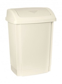 Atkritumu tvertne Plast Team Beige, 10 l