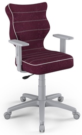 Bērnu krēsls Duo Size 6 VS07, pelēka/violeta, 400 mm x 1045 mm
