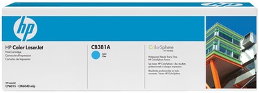 Lazerinio spausdintuvo kasetė HP CB381A Cyan