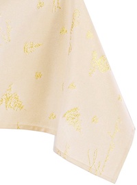AmeliaHome Christmaseve Tablecloth HMD Gold 140x400cm