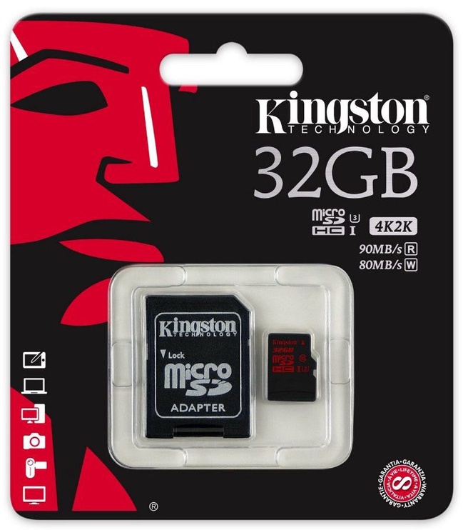 Карта памяти Kingston, 32 GB