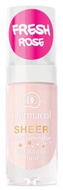 Makiažo pagrindas Dermacol Sheer Face Illuminator Fresh Rose, 15 ml