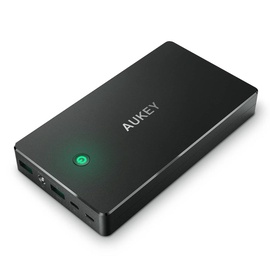 Зарядное устройство - аккумулятор Aukey, 20000 мАч, черный