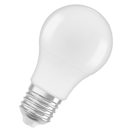 Лампочка Osram LED, A60, теплый белый, E27, 5.5 Вт, 470 лм