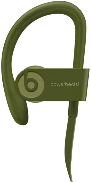 Bezvadu ieliekamās austiņas , aiz auss, Beats Powerbeats3, zaļa
