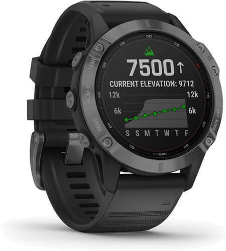 Garmin Fenix 6 Pro Sapphire | Titanium Grey | Titanium Strap And Ember  Orange 010-02158-23 - First Class Watches™