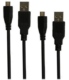 KMD Charge Cable Dual Pack 3m Black