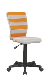 Bērnu krēsls Halmar Fuego Grey/Orange