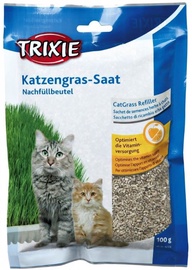 Пищевые добавки, витамины для кошек Trixie 4232 Soft Grass 100g