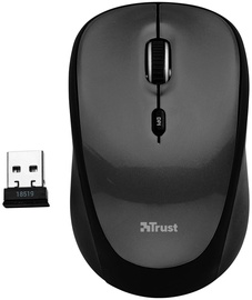 Компьютерная мышь Trust Yvi, черный/серый