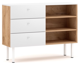 Kumode Vivaldi Meble Tulia, balta, 100 x 41.6 x 75 cm