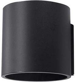 Sollux Orbis Wall Lamp 40W GU10 Black