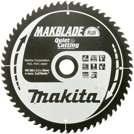 Лезвия пилы Makita B-32487 Carbide Metal Circular Saw Blade 260x30mm