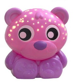 Playgro Goodnight Bear Night Light And Projector Pink