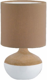 Fischer & Honsel Norwich 56192 Table Lamp 30W E14 Brown/White