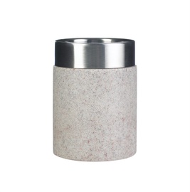 Стакан для ванной Ridder Stone, желтый/песочный, 8.1 см x 11.3 см x 8.1 см