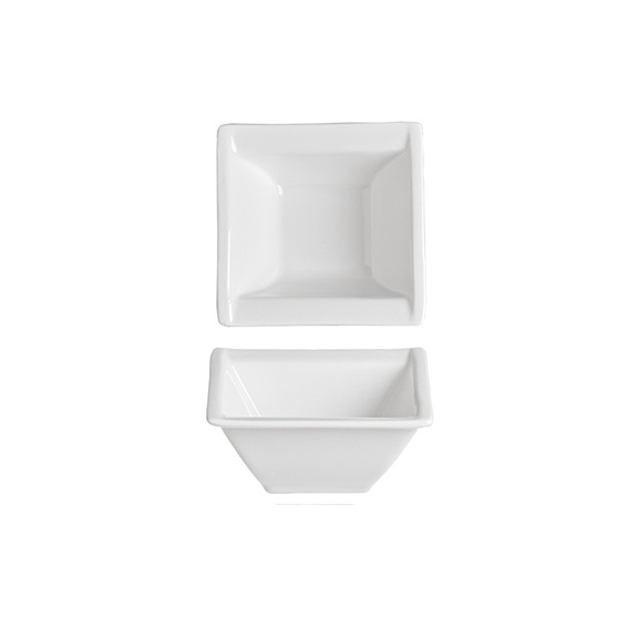 Servēšanas bļoda 176-RB1250-3.25, 8 cm x 8 cm, balta, porcelāna