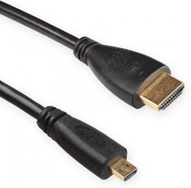 4World Cable Micro HDMI / HDMI Black 3m