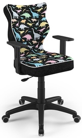 Детский стул Entelo Duo Size 5 ST30, черный/многоцветный, 375 мм x 1000 мм