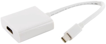 4World mini DisplayPort Male to HDMI female white 08726