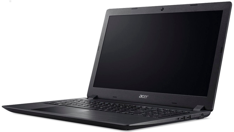 Portatīvais dators Acer Aspire 3 NX.GNPEL.004, Intel® Core™ i5-7200U Processor (3 MB Cache, 2.5 GHz), 4 GB, 128 GB, 15.6 ", Intel HD Graphics 620, melna