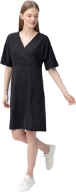 Audimas Light Stretch Fabric Dress Black XS