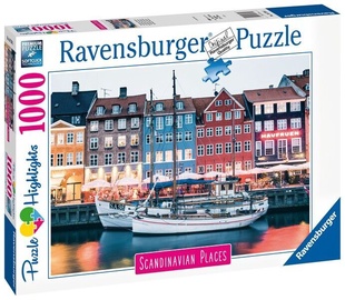 Ravensburger Puzzle Copenhagen Denmark 1000pcs 16739
