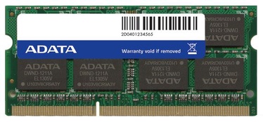 ADATA 8GB 1600MHz DDR3 CL11 SO-DIMM ADDS1600W8G11-S