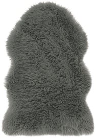 AmeliaHome Dokka Rug Sheepskin 75x150 Dark Grey