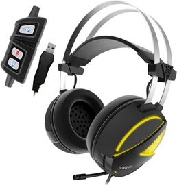Ausinės Gamdias Hebe M1 Surround Sound Gaming Headset Black