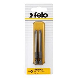 Набор битов для отверток Felo 03202736, PH2, 70 мм, 2 шт.