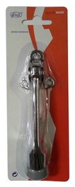 Фиксатор DS079 137/41, хромовый, 13.7 см x 4.1 см, Ø 3 см