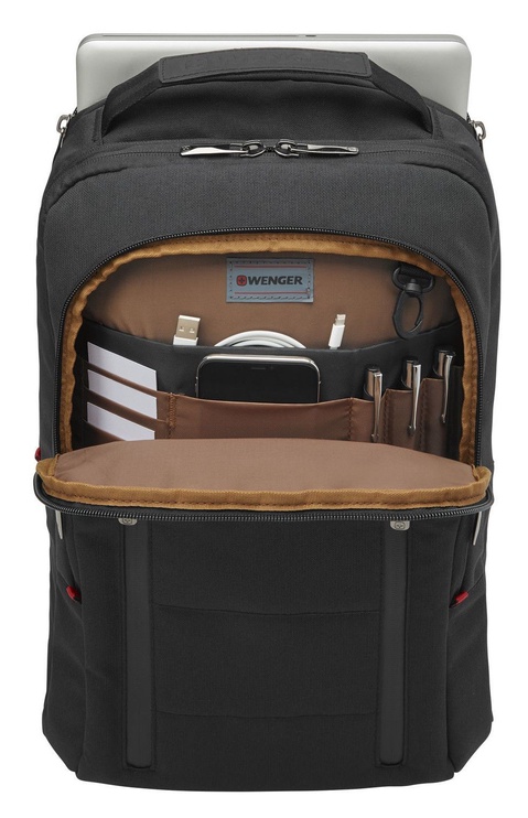 Kuprinė nešiojamam kompiuteriui Wenger City Traveler Carry-On, juoda, 15.6-16"