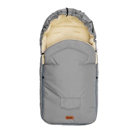 Bērnu guļammaiss Sensillo Romper Bag Wool, gaiši pelēka, 95 cm